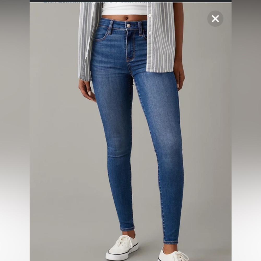 AE Next Level Stretch High-waisted Skinny Jeans